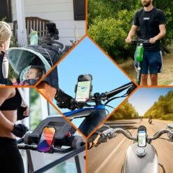 Support Smartphone Vélo Universel -Monde Electronique Support Smartphone Velo Universel multi usage
