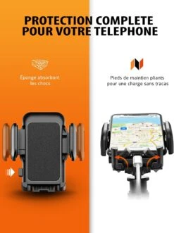 Support Smartphone Voiture Angle Réglable -Monde Electronique Support Smartphone voiture Angle reglable securite