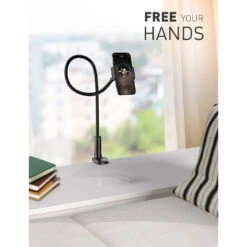 Support Téléphone Col De Cygne -Monde Electronique Support Telephone Col de Cygne table