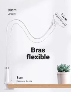 Support Smartphone Flexible Universel -Monde Electronique Support Telephone Flexible Universel bras