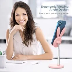 Support Téléphone Lapin -Monde Electronique Support Telephone Lapin Ergonomie