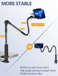 Support Smartphone Performant Main Libre -Monde Electronique Support Telephone Main Libre flexible