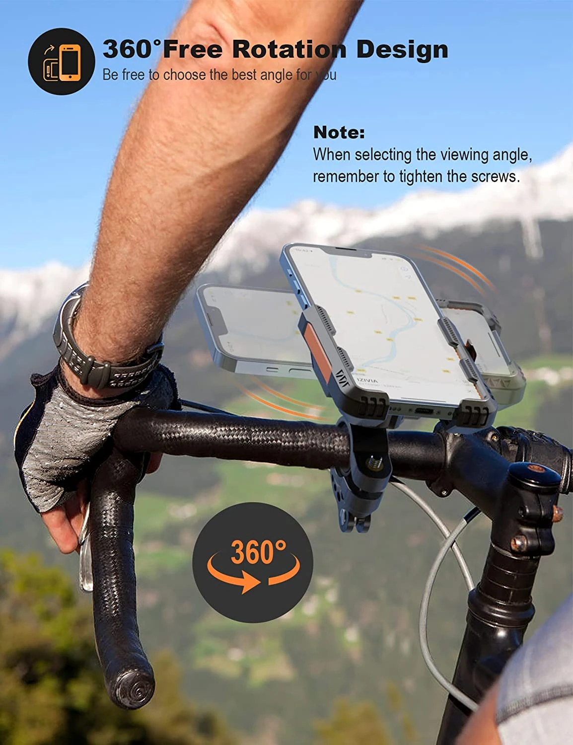 Support Téléphone Moto Caméra Visible 4 Support Téléphone Moto Caméra Visible – Image 2