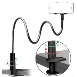 Support Téléphone Pliable De 75 Centimètres -Monde Electronique Support Telephone Pliable se serre et desserre