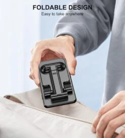 Support Téléphone Polyvalent Bureau -Monde Electronique Support Telephone Vertical compact