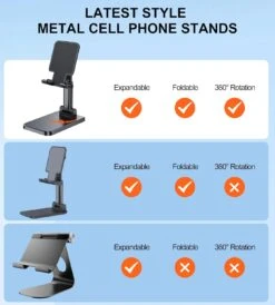 Support Téléphone Polyvalent Bureau -Monde Electronique Support Telephone Vertical fonctions