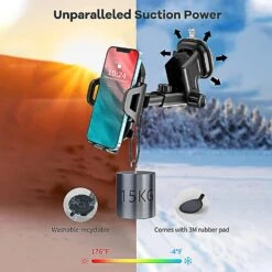 Support Téléphone Voiture 3 En 1 -Monde Electronique Support Telephone Voiture 3 en 1 fixation