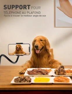 Support Téléphone Pour Lit -Monde Electronique Support Telephone pour Lit smartphone