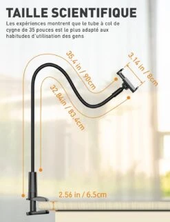 Support Téléphone Pour Lit -Monde Electronique Support Telephone pour Lit taille scientifique