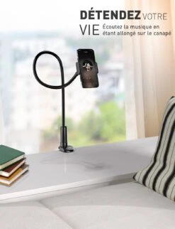 Support Téléphone Pour Lit -Monde Electronique Support Telephone pour Lit utile accessoire telephone