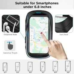 Support Téléphone Pour Route à Vélo -Monde Electronique Support Telephone pour Route a Velo grand ecran