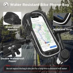 Support Téléphone Pour Route à Vélo -Monde Electronique Support Telephone pour Route a Velo pluie