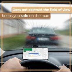 Support Voiture Smartphone Avec Pince -Monde Electronique Support Voiture Smartphone avec Pince vision