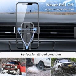 Support Téléphone Voiture Fixe -Monde Electronique Support attache voiture SmartDevil poids