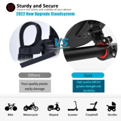 Porte Téléphone Vélo Étanche -Monde Electronique Support pour smartphone en velo Plauso guidon