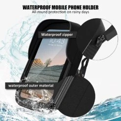 Porte Téléphone Vélo Étanche -Monde Electronique Support pour smartphone en velo Plauso impermeable