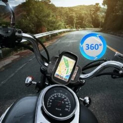 Porte Téléphone Vélo Étanche -Monde Electronique Support pour smartphone en velo Plauso moto