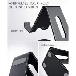 Support Téléphone Portable Maison -Monde Electronique Support smartphone Lucrave bureau finitions