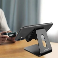 Support Téléphone Portable Maison -Monde Electronique Support smartphone Lucrave bureau horizontal