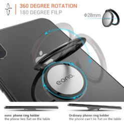 Support Téléphone Portable Anneau -Monde Electronique Support smartphone anneau ouverture