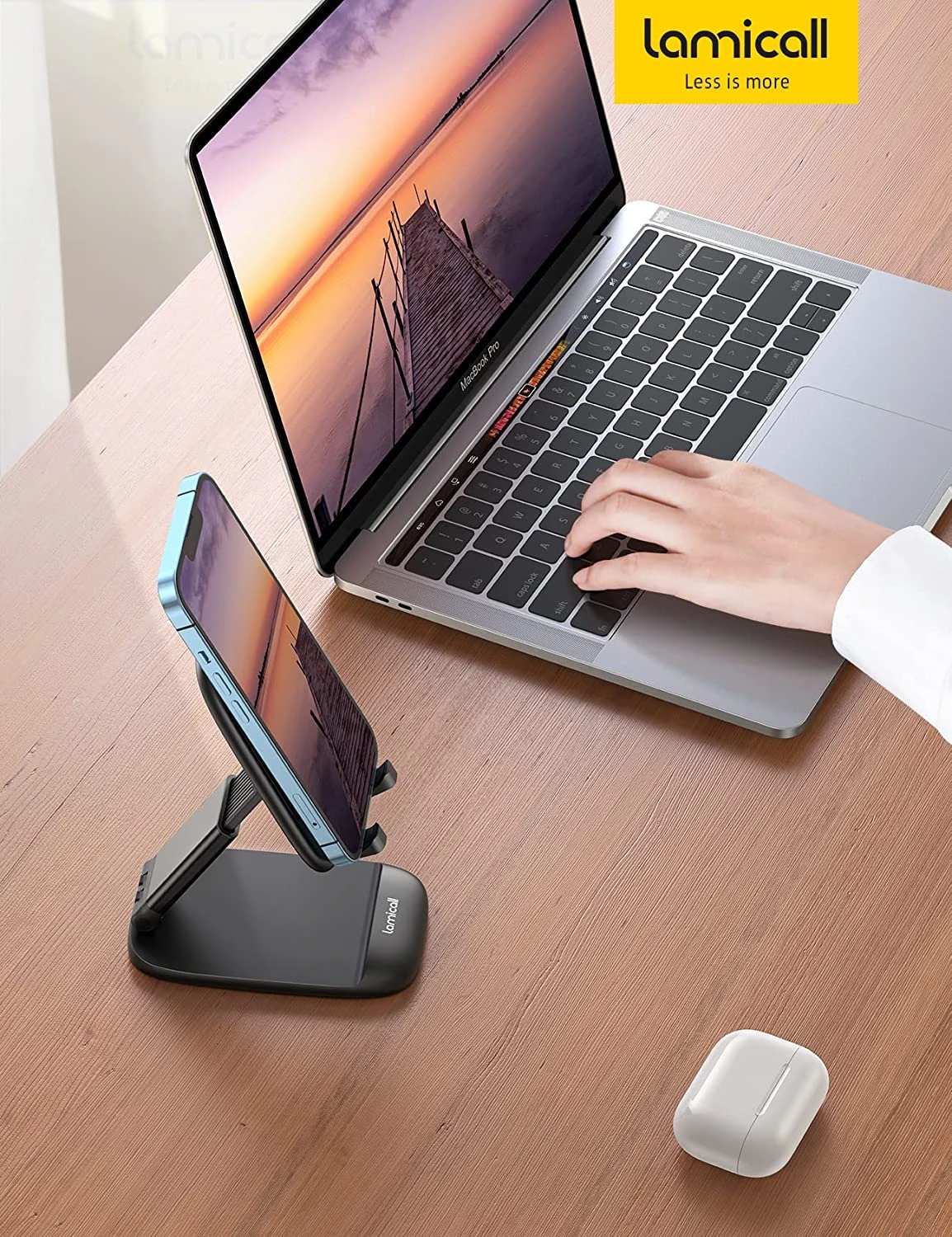 Support Téléphone Portable Réglable Pliable 7 Support Téléphone Portable Réglable Pliable – Image 5