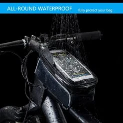 Sacoche De Cadre Vélo Pour Smartphone -Monde Electronique Support telephone Auvusu velo waterproof