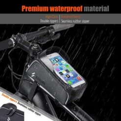 Sacoche De Guidon Vélo -Monde Electronique Support telephone Bacaksy Velo premium