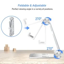 Support Téléphone Aluminium 8 Support Téléphone Aluminium -Monde Electronique Support telephone Blukar Bureau angle