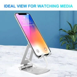 Support Téléphone Bureau Pliable -Monde Electronique Support telephone Blukar Bureau iphone