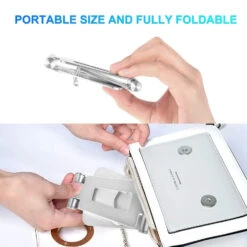 Support Téléphone Bureau Pliable -Monde Electronique Support telephone Blukar Bureau taille