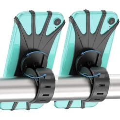 Pack De 2 Supports Smartphone Vélo En Silicone -Monde Electronique Support telephone HEYHIPPO velo 1 1