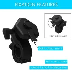 Étui Téléphone Vélo -Monde Electronique Support telephone Improgreen Velo fixation