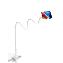 Support Smartphone Lit 70 Centimètres -Monde Electronique Support telephone Lit 70 centimetres blanc