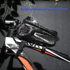 Pochette Téléphone Vélo Étanche Avec Pare-Soleil -Monde Electronique Support telephone MoBearer velo impermeable