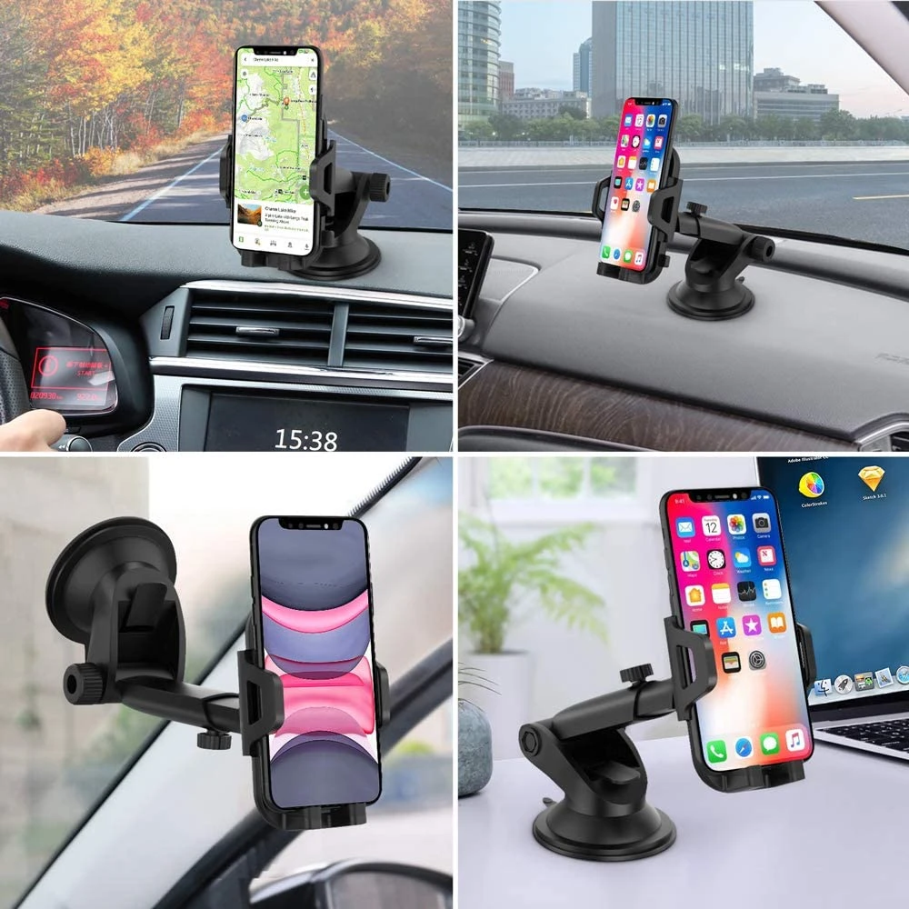 Support Smartphone Voiture Ventouse 6 Support Smartphone Voiture Ventouse – Image 4