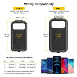 Support Téléphone Moto Antivol -Monde Electronique Support telephone Moto Antivol grande compatibilite