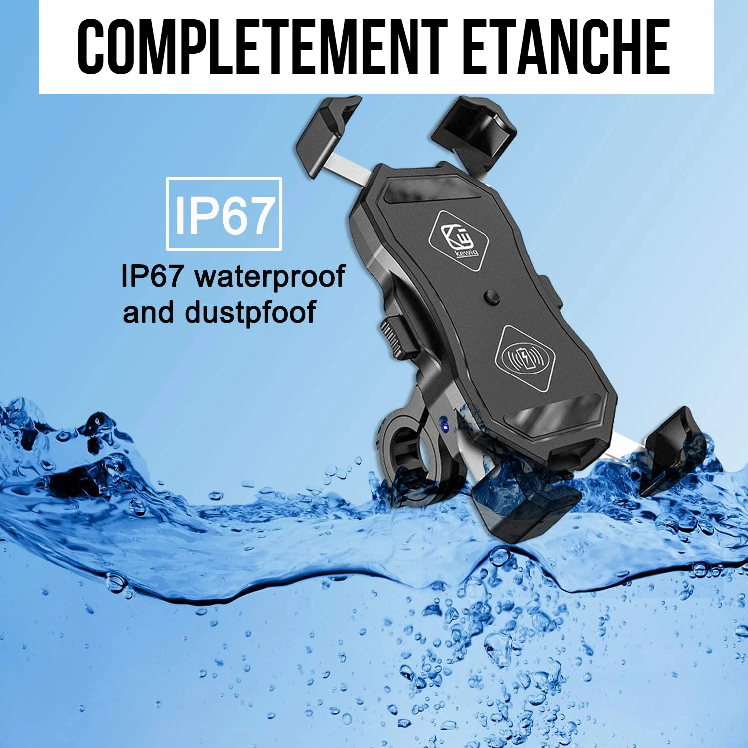 Support Téléphone Moto Charge Sans Fil 8 Support Téléphone Moto Charge Sans Fil – Image 6