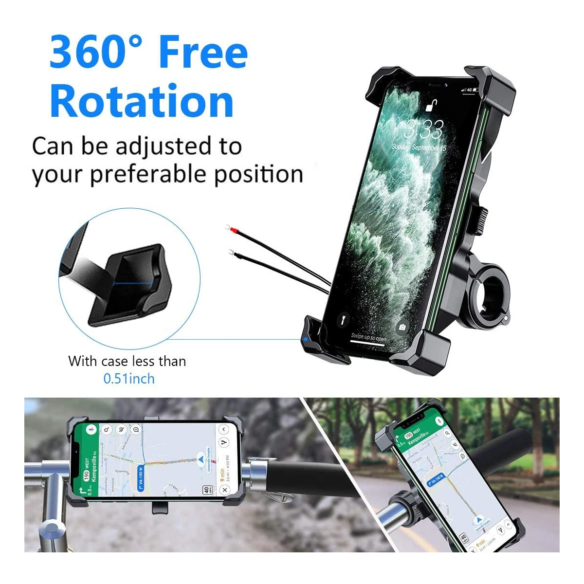 Support Smartphone Moto Charge Ultra Rapide 8 Support Smartphone Moto Charge Ultra Rapide – Image 6