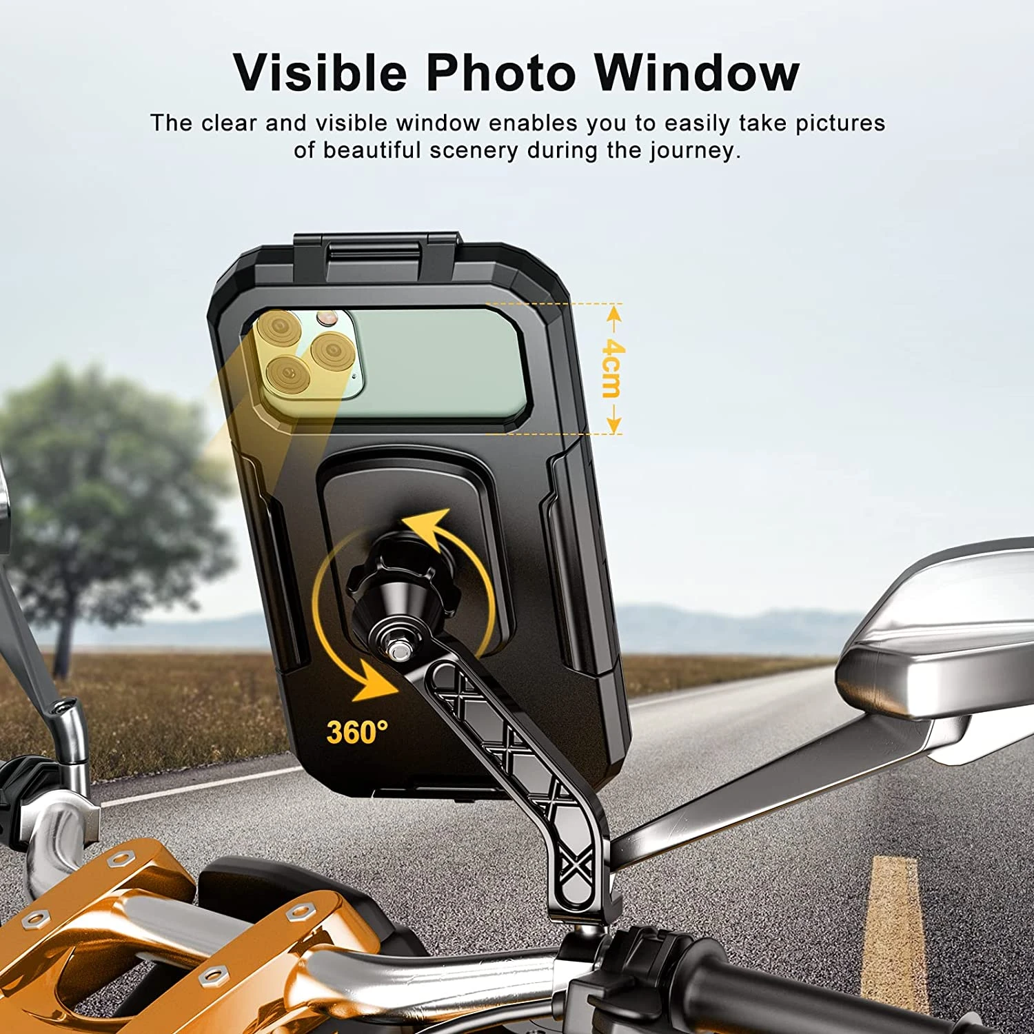 Support Smartphone Moto Anti Vibration 7 Support Smartphone Moto Anti Vibration – Image 5