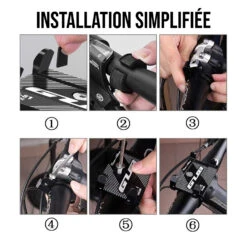 Support Téléphone Moto à Visser 13 Support Téléphone Moto à Visser -Monde Electronique Support telephone Moto GUB facile a installer