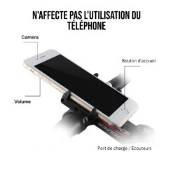 Support Téléphone Moto à Visser 12 Support Téléphone Moto à Visser -Monde Electronique Support telephone Moto GUB protection integrale