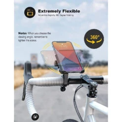 Support Téléphone Moto Libération Rapide -Monde Electronique Support telephone Moto Liberation rapide vertical ou horizontal