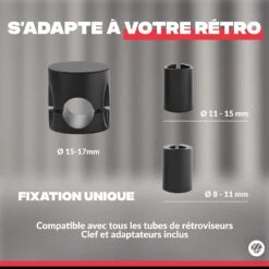 Support Téléphone Portable Moto Magnétique 9 Support Téléphone Portable Moto Magnétique -Monde Electronique Support telephone Moto Magnetique retroviseur