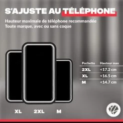 Support Téléphone Portable Moto Magnétique 10 Support Téléphone Portable Moto Magnétique -Monde Electronique Support telephone Moto Magnetique taille ajustable