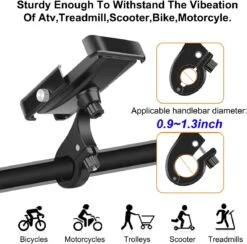 Support Mobile Pour Guidon De Moto Rotatif 10 Support Mobile Pour Guidon De Moto Rotatif -Monde Electronique Support telephone Moto Reetee guidon