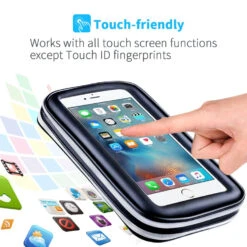 Support Téléphone Moto Étanche Et Universel -Monde Electronique Support telephone Moto Risepro tactile fonctionnel