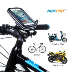 Support Téléphone Moto Étanche Et Universel -Monde Electronique Support telephone Moto Risepro tout type de vehicules