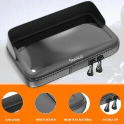 Support Smartphone Moto à Bandes 14 Support Smartphone Moto à Bandes -Monde Electronique Support telephone Moto Velcro details