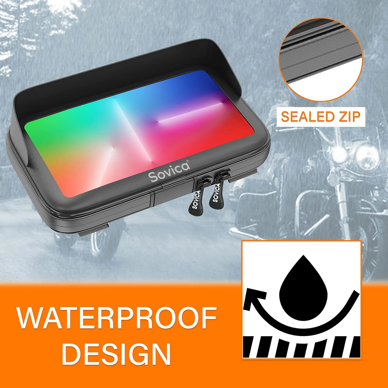 Support Smartphone Moto à Bandes 9 Support Smartphone Moto à Bandes – Image 7