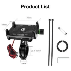 Support Smartphone Pour Motos Et Scooters -Monde Electronique Support telephone Moto YGL liste de produit